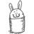 recycle bin rabbit empty Icon